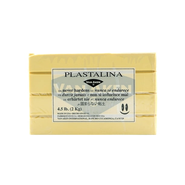 Plastalina Modeling Clay Ivory 4 1 2 Lb Bar Pack Of 2 Walmart Com