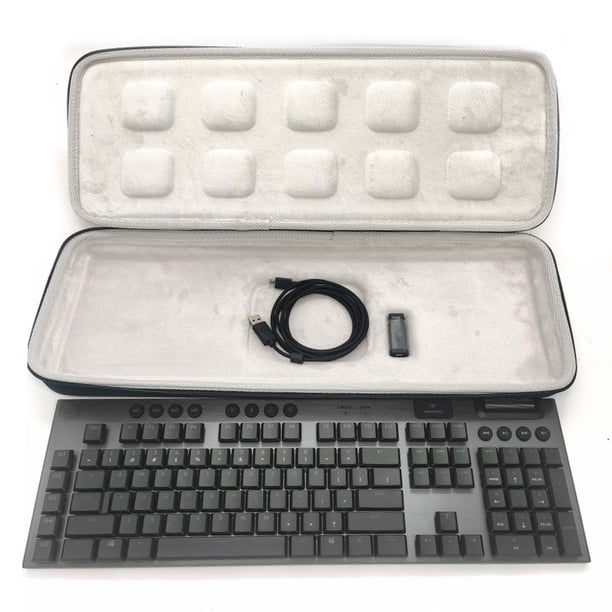 Bolsa de carcasa dura portátil para teclado mecánico Logitech G913 caja de almacenamiento EVA