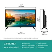 Philips 32 Class HD (720p) LED TV (32PFL3453/F7) (New)