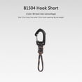 thumbnail image 3 of 1Pcs Multifunction 7-core Keychain Flashlight Small Tool Sports Accessories Key Ring Braid Rope Umbrella Rope Hook Key Lanyard LONG TRIANGLE SAND CAMO, 3 of 8