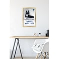 thumbnail image 5 of NHL Toronto Maple Leafs - Drip Skate 20 Wall Poster, 14.725" x 22.375", Framed, 5 of 6