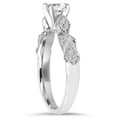 thumbnail image 3 of Pompeii 1/2ct Sculptural Diamond Vintage Engagement Ring 14K White Gold (G/H,I1-I2), 3 of 4