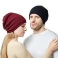 thumbnail image 4 of Baqcunre Beanies Hats Men, Womens Men Autumn And Winter Fashion Warm Pullover Hat Stacking Cap Ear Cap Frost Proof Cap, Beanie for Women, Baby Beanie, 4 of 6