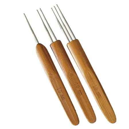 

2 Sets Crochet Hooks Dread Lock Fixing Dreadlock Accessories Hair Making Needles Single Double Triple Hookheads for Braids Craft Usage Type4