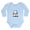 Sky Blue, variant on CafePress - Kiniart Westie With Bone - Long Sleeve Cotton Baby Bodysuit