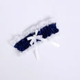 thumbnail image 6 of European Sexy Garter Thigh Ring Satin Bow Lace Body Chain Elegant Wedding Accessory Small For Bridal Party, 6 of 9