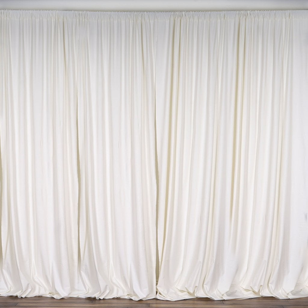 1 Pair luvfabrics Polyester Poplin Backdrop Backdrop Drape/Photography/ Kelly 