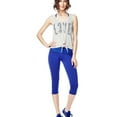 thumbnail image 3 of Aeropostale Womens Sequined Love Tank Top, Grey, Juniors, X-Large, 3 of 3