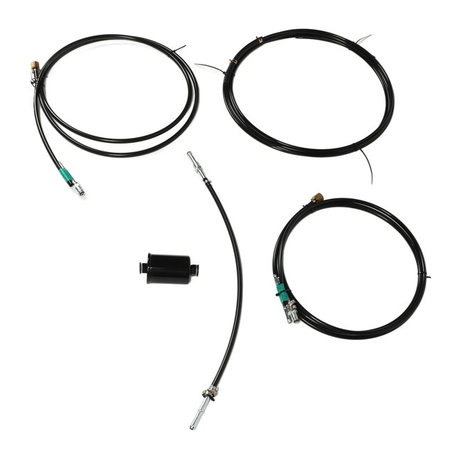 Conjunto de líneas de combustible, kit de línea de combustible automotriz Kit de línea de combustible de nailon NF Eficiencia maximizada