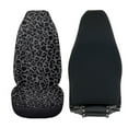 thumbnail image 3 of Uorisanigo Car Seat Cover, Soft Gray Leopard Print Car Seat Covers, Universal Fit for Most Vehicles, Car Accessories, Summer Cool & Winter Warm, Easy Installation, 2 Pieces, 3 of 7