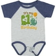 thumbnail image 3 of Inktastic Dinosaur 1st Birthday Cute Dino Theme Boys or Girls Baby Bodysuit, 3 of 5