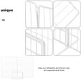 thumbnail image 3 of OULII Universal Fridge Shelves Wire Fridge Divider White Iron 1Set, 3 of 8