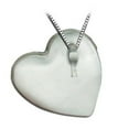 thumbnail image 3 of Sterling Silver Side Dangle Plain Heart Locket - 1 Inch x 1 Inch, 3 of 5