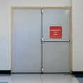 thumbnail image 5 of ADA CENTRAL SIGNS - 6" X6" Emergency Exit Only Sign - ADA Compliant Tactile Graphics Grade 2 Braille Text Acrylic Wall Sign - Safety Restriction Evacuation Sign for Office, Schools, Hotel, Apartments, 5 of 7