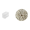 thumbnail image 1 of caso de tejido,Caja de almacenamiento de papel higiénico para montaje en pared,Soporte de pared acrílico para papel higiénico y toallas,Escultura colgante de pared,Decoración de pared, 1 of 8