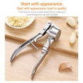 thumbnail image 5 of 5-in-1 Stainless Steel Garlic Press, Multi-Function Kitchen Gadget with Mincer, Crusher, Bottle Opener, Pit Remover (L), 5 of 9