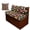 Butterfly Flower, variant on FOR U DESIGNS Hippie Daisy Pattern 3 Pack RV Dinette Cushion Covers Breathable Sofa Furniture Protector Replacement Loveseat Camper Seat Covers Dinette Booth Pillowcase Rv Decoration