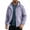 Purple, variant on HOMADLES Mens Windbreaker Jacket Stand Collar Long Sleeve Zip Up Jacket Loose Fit Lightweight Jacket Mint Green Size 2XL