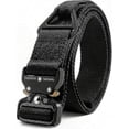 thumbnail image 1 of Durable Tactical Belt with Quick-Release V-Ring Buckle for Men Utility Webbing Nylon Work Gear, 1 of 3