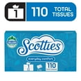 thumbnail image 2 of (2 pack) Scotties Everyday Comfort 2-ply Unscented, Hypoallergenic Facial Tissues, 1 Rectangular Box, 110 Tissues per Box, 2 of 9