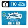 Scotties Facial Tissues, Everyday Comfort, 2-Ply Facial Tissues, 110 Tissues per Box