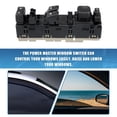 thumbnail image 4 of Auto Accessory Left Driver Side Power Window Replacement 15112970 15125141 15181222 for 1500 2500 3500, 4 of 8