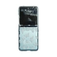 thumbnail image 2 of Allytechgroup Motorola Razr Ultra 2025 Case with Hand Strap, Slim Flexible TPU Clear Back Cover with Stylish Flower Pattern Scratch-Proof Drop Protection Phone Case for Motorola Razr 60 Ultra, 2 of 7