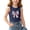 Navy, variant on Avrnliq Girls Patriotic Sleeveless Tank Top Kids American Flag Bow Shirt Navy 4th of July Summer Outfits,Size 8 T