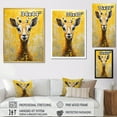 thumbnail image 4 of Designart "Modern Art Vibrant Caprine Likeness" Animals Goat Canvas Prints, 4 of 7