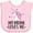 AD-Pink, variant on Inktastic My Mema Loves Me Girl Unicorn Girls Baby Bib