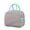 Greenish-blue-19, variant on Lunch Bag Lunch Box for Women Reusable Insulated Lunch Bags,Water-Resistant Strawberry Plants Fruit Cooler Lunch Tote Bag, Large Capacity for Work Travel Picnic