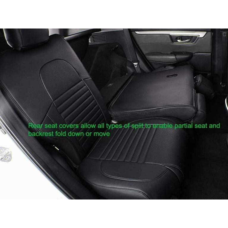 Custom Car Seat Covers for Nissan Qashqai 2016- 2022 Luxury Protection  Synthetic Leather Seat Cushion 5-Seater Complete Full Set