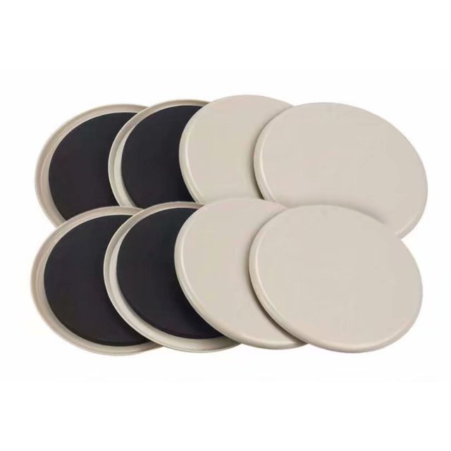 8 unidades de deslizadores de muebles de alfombra redonda de 8,9 cm-Protector de muebles reutilizable-mover muebles pesados nunca ha sido tan fácil JM