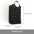 thumbnail image 2 of Salouo Star Silver Glitter for Dirty Clothes Hamper,Extra Large Hamper Basket Bin 1-Pack Big Laundry Baskets with Handles Laundry Hampers Fits for Bedroom & Living Room, 2 of 5