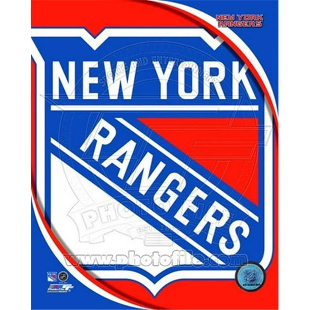Photofile PFSAANU12101 Logo de l'Équipe New York Rangers 2011 -8 x 10 Affiche Imprimée