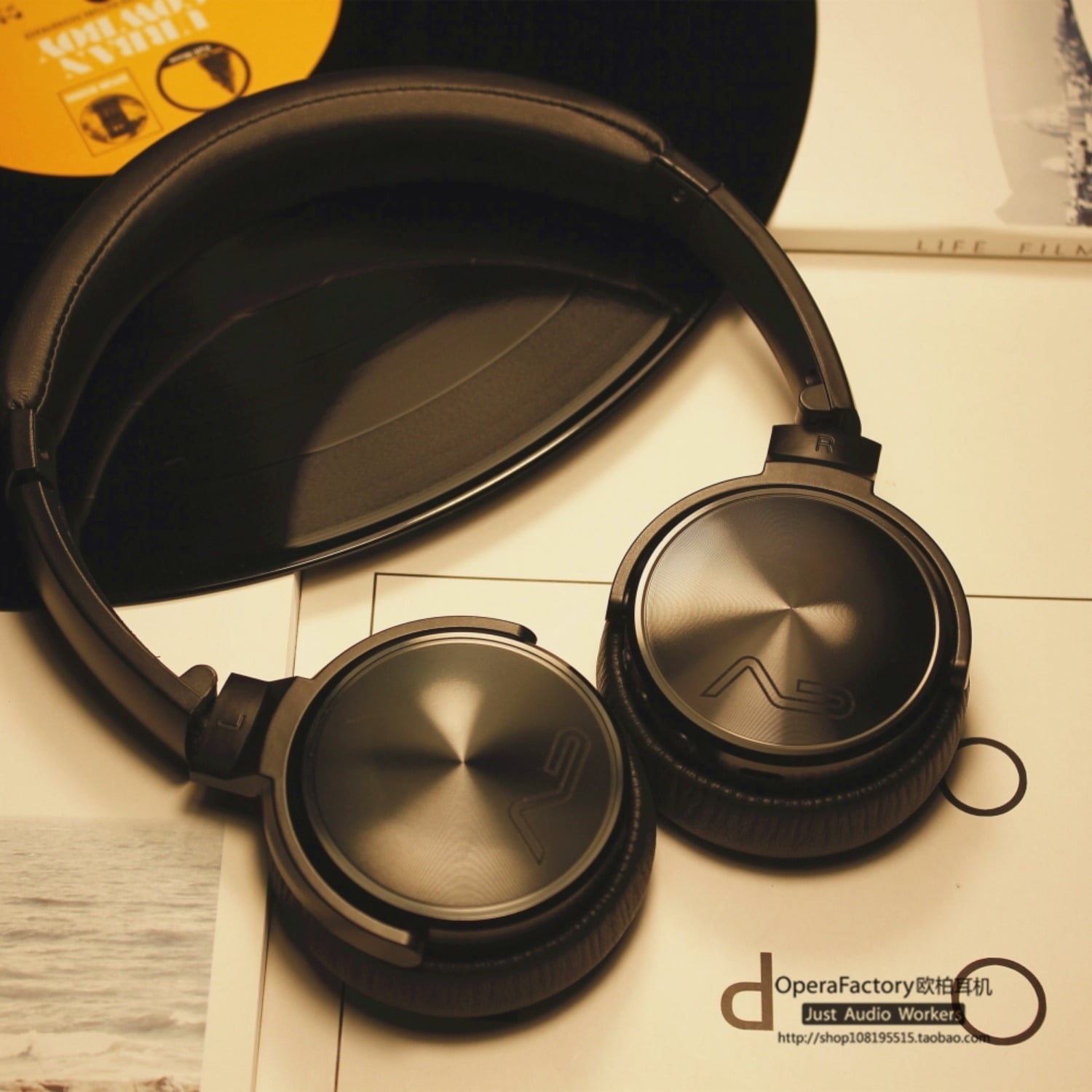 Lasmex HB-65s Wireless Bluetooth Headphones, Over-Ear Portable Headset with Deep Bass & Stereo Sound