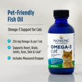 thumbnail image 5 of Nordic Naturals Omega-3 Cat, Liquid, Fish Oil For Cats, with EPA & DHA 2 Oz, 5 of 9