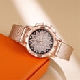 thumbnail image 1 of Reloj de cuarzo para mujer, relojes para mujer, el último reloj con correa de acero para mujer, regalo creativo de moda para mujer, reloj de moda, 1 of 2