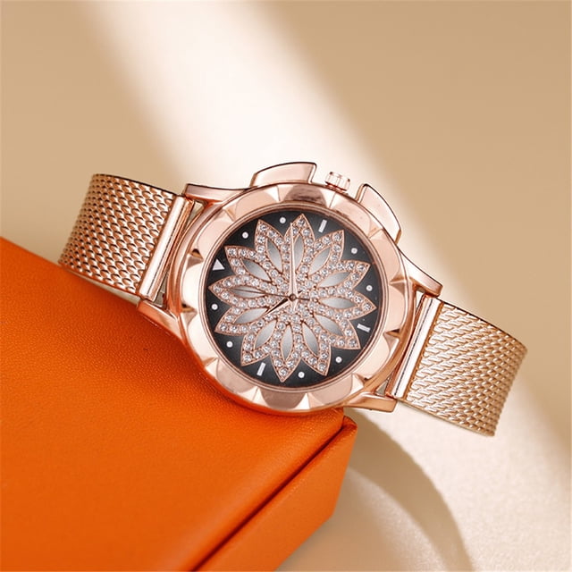 Reloj de cuarzo para mujer, relojes para mujer, el último reloj con correa de acero para mujer, regalo creativo de moda para mujer, reloj de moda