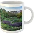 thumbnail image 2 of Taza tropical, escena de isla exótica, palmeras, exploración de verano, taza de café de cerámica para bebidas de té y agua, 11 oz, verde agua, 2 of 4