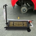thumbnail image 2 of Oil Drain Pan 15gal, High-Quality Steel, Electrostatic Spraying, Manual Rotary Pump, Easy to Use and Move, Ideal for Workshop Disposal, 2 of 6