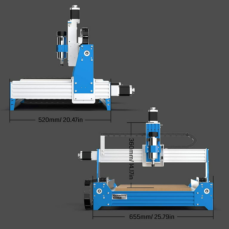 Genmitsu CNC Router Machine PROVerXL 4030 for Wood Metal Acrylic