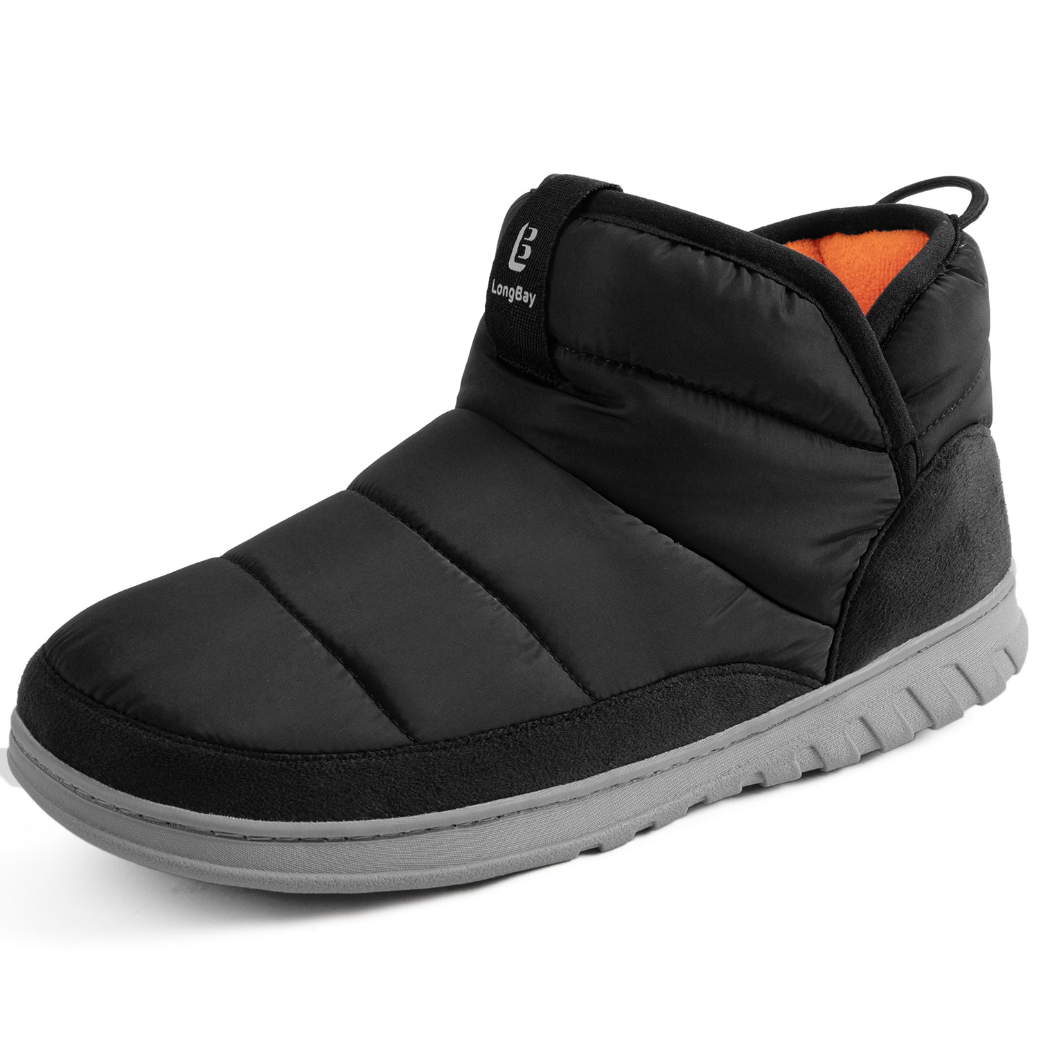 LongBay Men's Bootie Slippers with Memory Foam photo 1