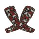 thumbnail image 1 of Fotbe Red Rose Skull Mangas para Brazos con Protección Solar UV- Cubrebrazos para Tatuajes – Mangas Deportivas Refrigerantes UPF 50 para Hombre y Mujer, 1 of 7