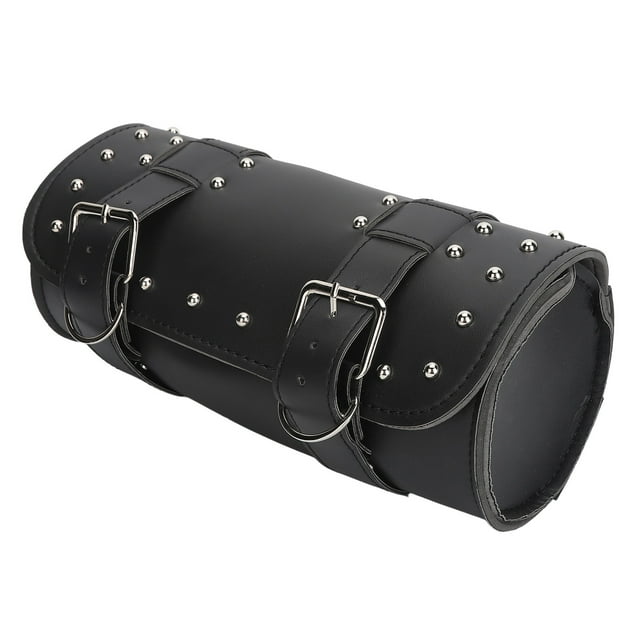 Bolsa Lateral Para Motocicleta, Bolsa Universal Para Motocicleta Vintage, Fácil De Instalar, Cuero Sintético, Gran Capacidad, Impermeable Para La Mayoría De Las Motocicletas