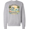 thumbnail image 2 of Inktastic California Beach Sun-kissed Shores Dolphins Preppy Adult Sweatshirt, 2 of 4