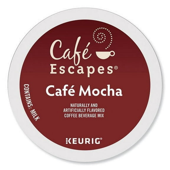 Cafe Escapes-1PK Café Escapes Mocha K-cups, 24-box