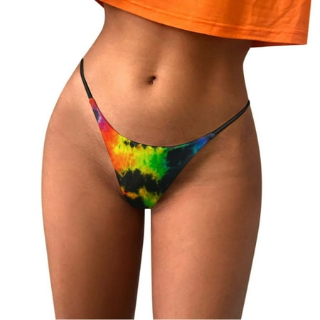 

adviicd Women Panties Women s Ribbed Cotton Brief Underwear Brown X-Large
