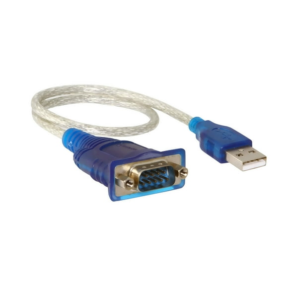 SF Cable 1 foot USB to Serial DB9 RS232 Cable Adapter