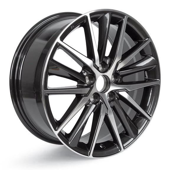 18" Alloy Wheels Rim For Toyota Camry 2018–2022 5-Lug Black 18x8 inch